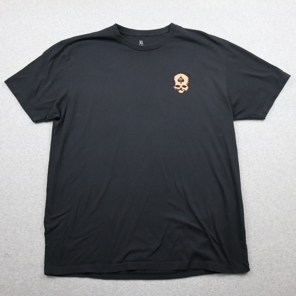 Zero Foxtrot T-Shirt Mens XL Black Be Without Fear Skull Graphic Stay Zero Tee
